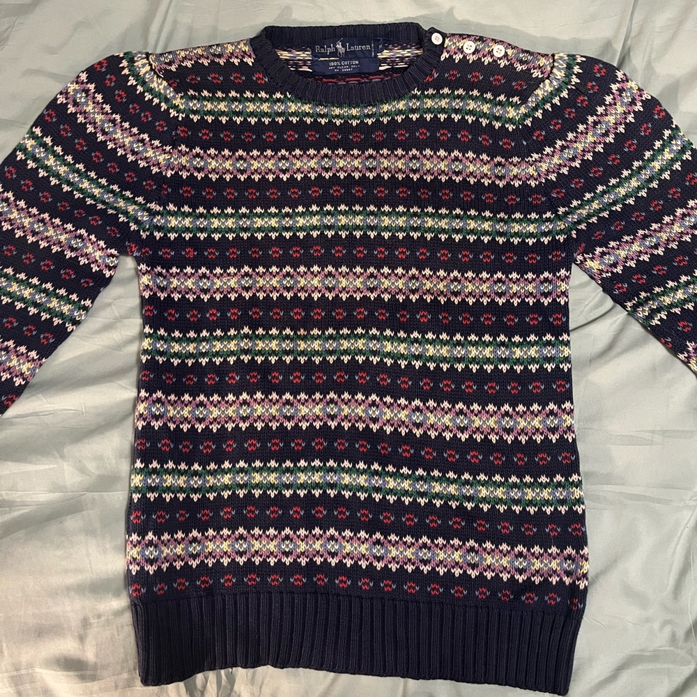 Ralph Lauren 100% Cotton Sweater size M